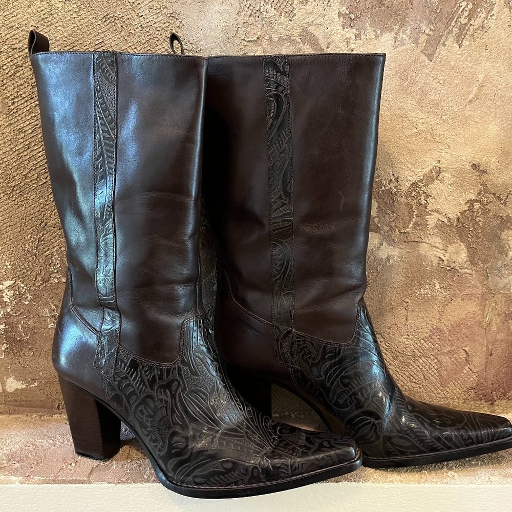 Antonio Melani "Cassidy" Dress Boot  3" heel 8M